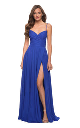2 of 3 La Femme 29775 Royal Blue