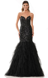 1 of 7 Colors Dress 2985 Dress Black