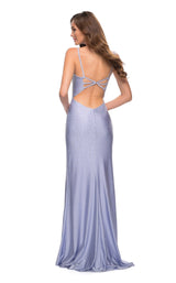 4 of 5 La Femme 29899 Light Periwinkle