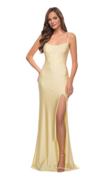 3 of 5 La Femme 29899 Pale Yellow