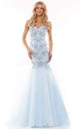 1 of 6 Colors Dress 2993 Light Blue