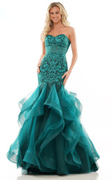 4 of 4 Colors Dress 2998 Deep Green