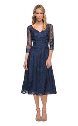 1 of 2 La Femme 30016 Navy