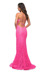 6 of 12 La Femme 30171 Neon Pink