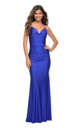 2 of 6 La Femme 30413 Royal-Blue