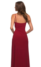 9 of 10 La Femme 30439 Deep Red