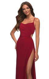 7 of 10 La Femme 30439 Deep Red