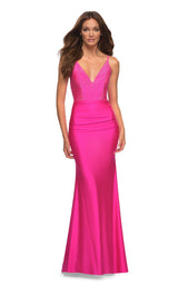 1 of 4 La Femme 30601 Neon Pink