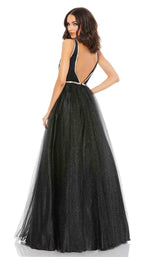 2 of 3 Mac Duggal 30727 Black/Silver