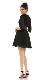 3 of 6 Mac Duggal 30749 Black