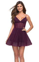 9 of 14 La Femme 30941 Dark Berry
