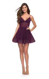 2 of 14 La Femme 30941 Dark Berry