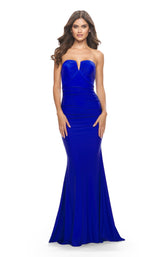 3 of 6 La Femme 31226 Royal Blue