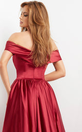 4 of 4 Jovani 3129BG Burgundy