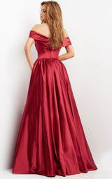 2 of 4 Jovani 3129BG Burgundy