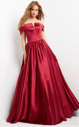 1 of 4 Jovani 3129BG Burgundy