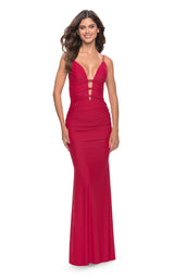1 of 2 La Femme 31333 Red