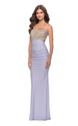 2 of 4 La Femme 31338 Light Periwinkle