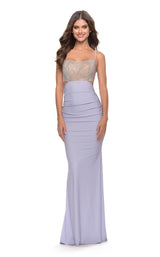 1 of 4 La Femme 31338 Light Periwinkle