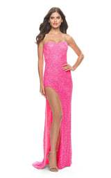 5 of 7 La Femme 31351 Neon Pink
