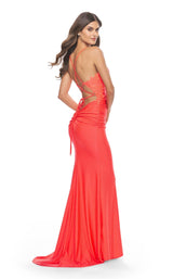 7 of 11 La Femme 31365 Neon Coral