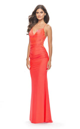 4 of 11 La Femme 31365 Neon Coral