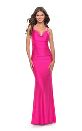 3 of 11 La Femme 31365 Neon Pink