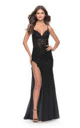 1 of 3 La Femme 31382 Black