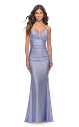 1 of 4 La Femme 31401 Light Periwinkle