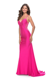 2 of 4 La Femme 31403 Neon Pink