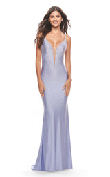 2 of 5 La Femme 31413 Light Periwinkle