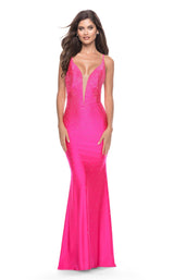 3 of 5 La Femme 31413 Neon Pink