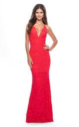 2 of 3 La Femme 31417 Hot Coral