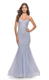 1 of 6 La Femme 31421 Light Periwinkle