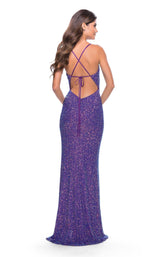 2 of 2 La Femme 31430 Purple