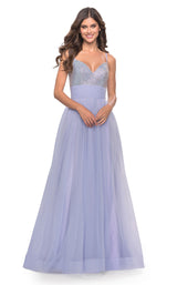 2 of 3 La Femme 31433 Light Periwinkle