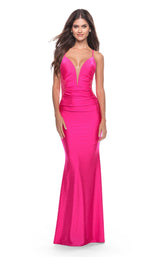 1 of 3 La Femme 31436 Neon Pink