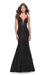 1 of 2 La Femme 31524 Black