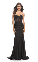 1 of 2 La Femme 31566 Black