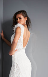 16 of 18 Jovani 3180 White