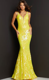 4 of 20 Jovani 3263 Yellow