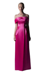 1 of 2 Edward Arsouni Couture SS0337 Fuchsia