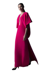 1 of 2 Edward Arsouni Couture SS0339 Fuchsia