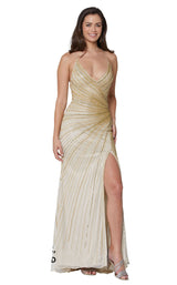 5 of 17 Primavera Couture 3403 Nude/Gold