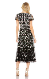 4 of 6 Mac Duggal 35104 Black Multi