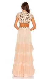 4 of 6 Mac Duggal 35106 Apricot