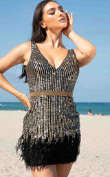 1 of 6 Primavera Couture 3521 Black