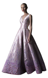 1 of 2 Edward Arsouni Couture SS0352 Lilac