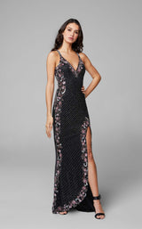 1 of 9 Primavera Couture 3604 Black Multi