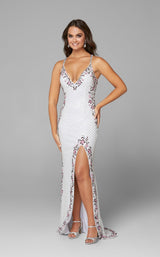2 of 9 Primavera Couture 3604 Ivory Multi